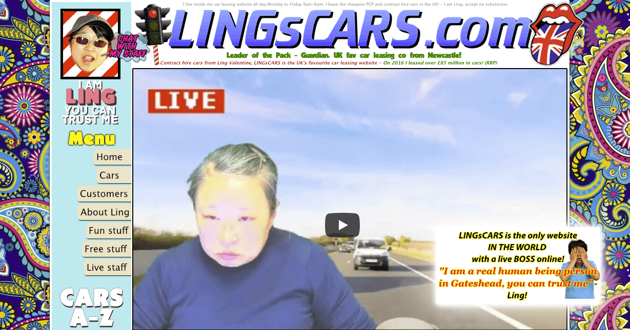 Lings Cars Website